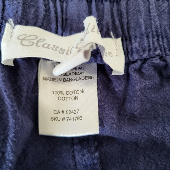 Classic Editions Womens Cotton Shorts - Picture 6 of 9